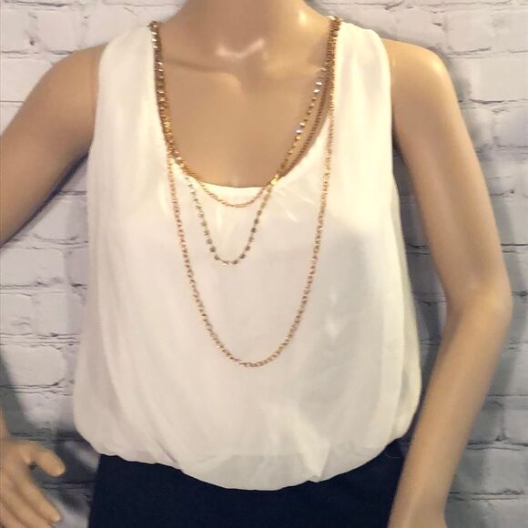 Bongo Blousant Top Dress With Attached Nec… - Picture 2 of 9